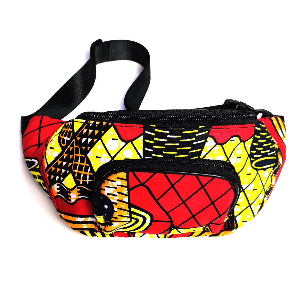 African Wax Belt Bag