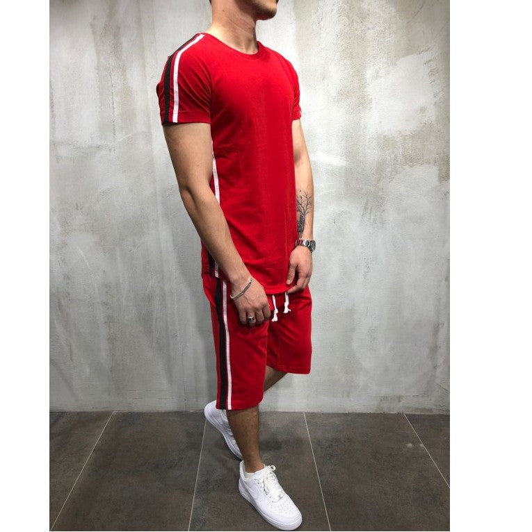 Side Striped Two Piece Activewear Set