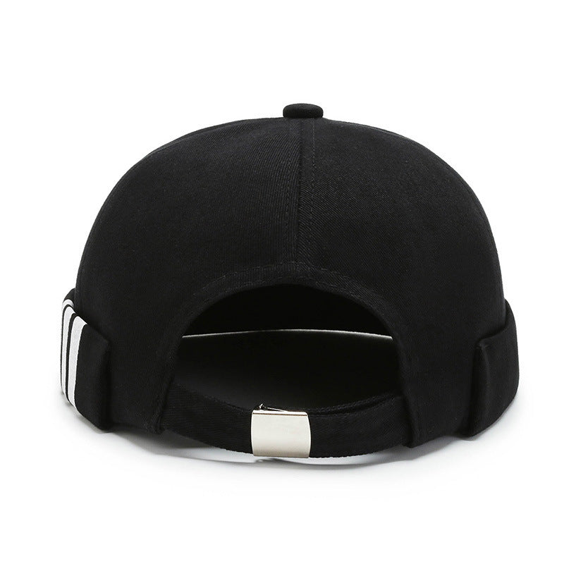 Trip Stripe Cotton Rimless Cap