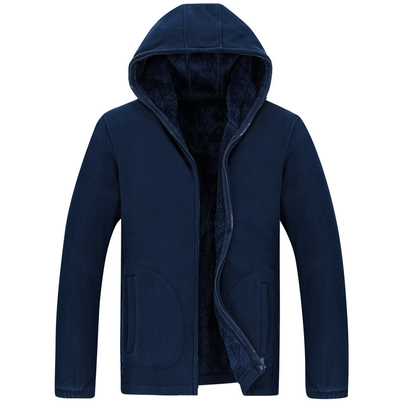 Fleece Hooded Jacket