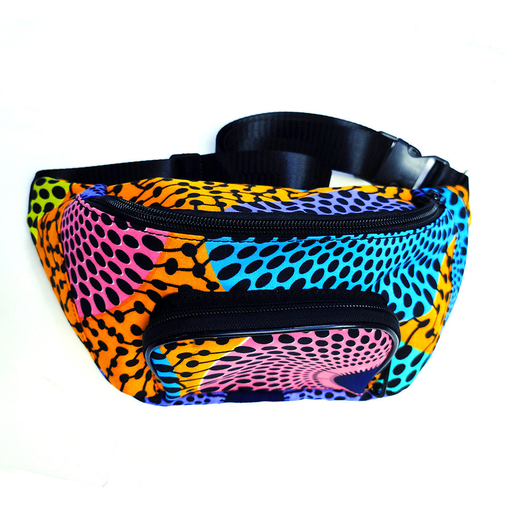 African Wax Belt Bag
