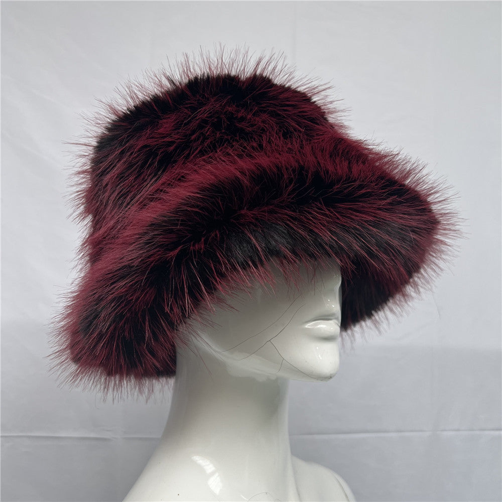 Funky Fuzzy Faux Fur Hat