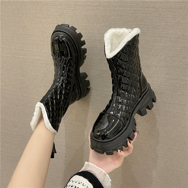 Martin Thick Heel Boot