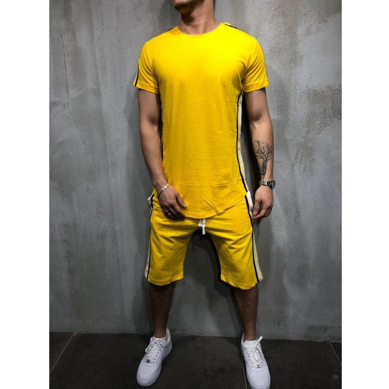 Side Striped Two Piece Activewear Set