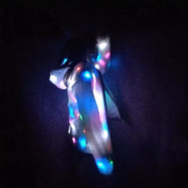 Light Up LED Jacket (Plus Sizes)