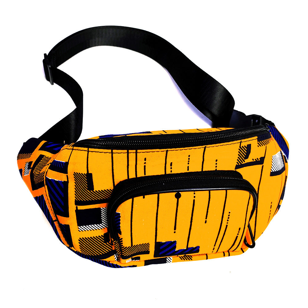 African Wax Belt Bag