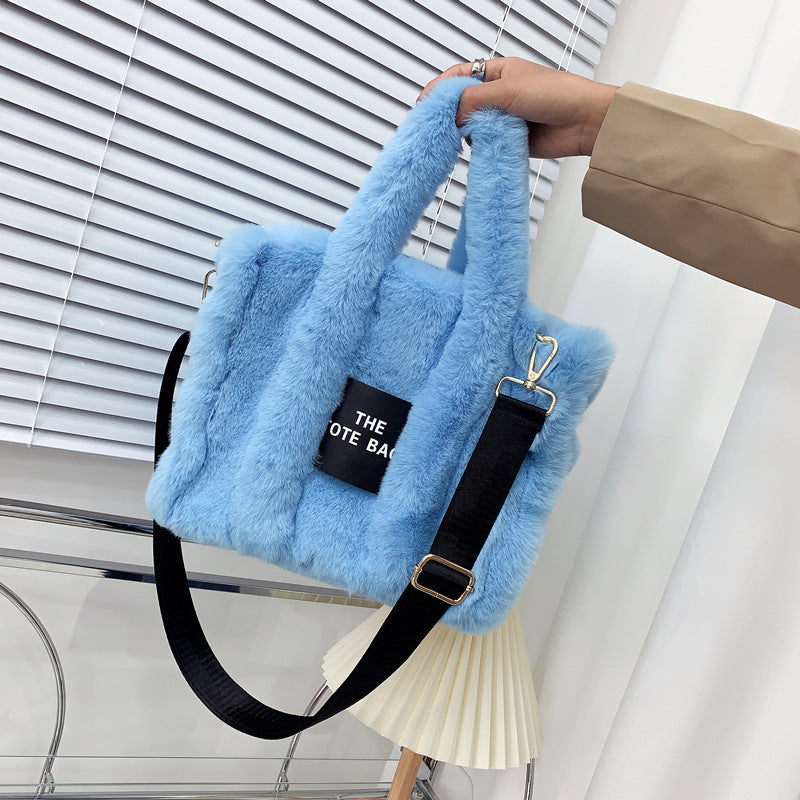 Fluff n Puff Large Capacity Plush Bag aka THE Tote Bag