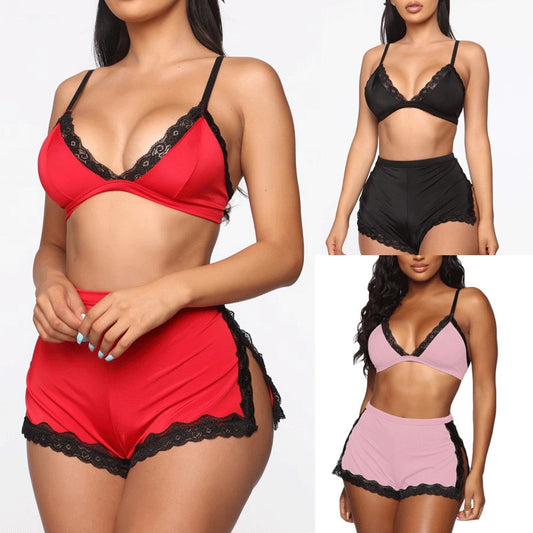 Lacey Bra & Panties Set