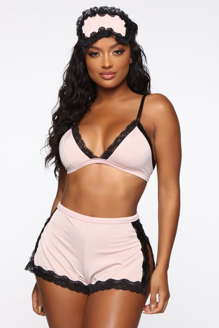 Lacey Bra & Panties Set