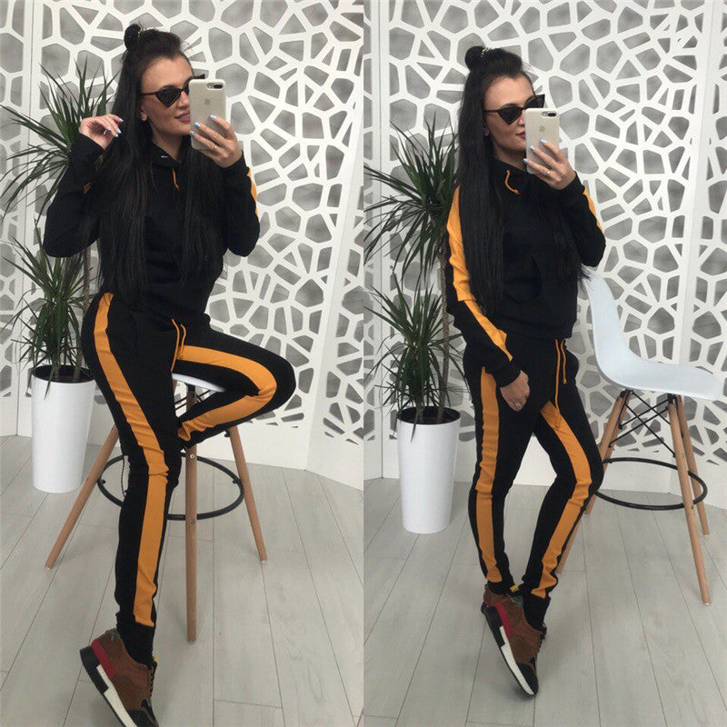 Sporty Stripe Two Piece Set