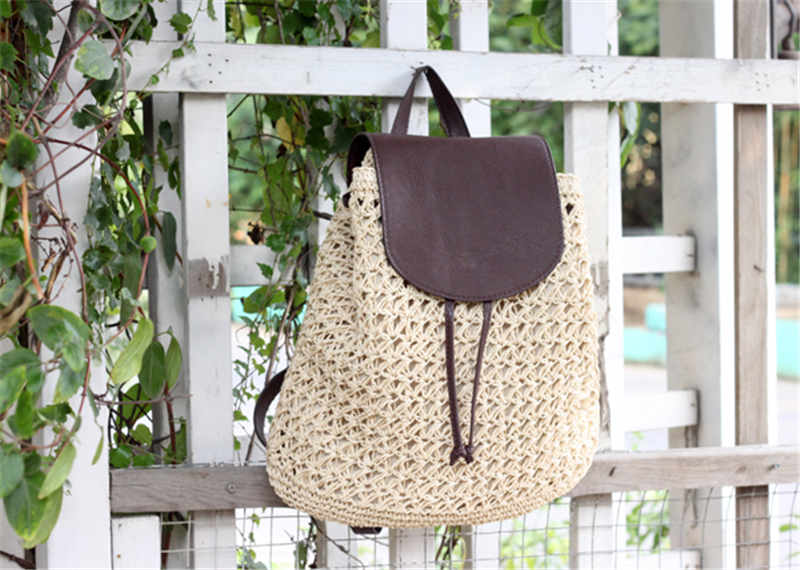 Classic Straw Bag/Backpack