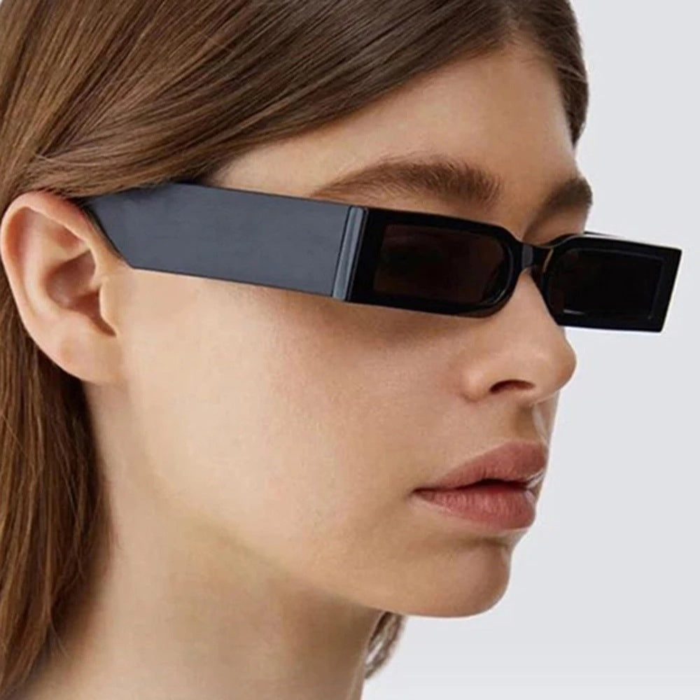 Small Square Frame Jelly Retro Sunglasses