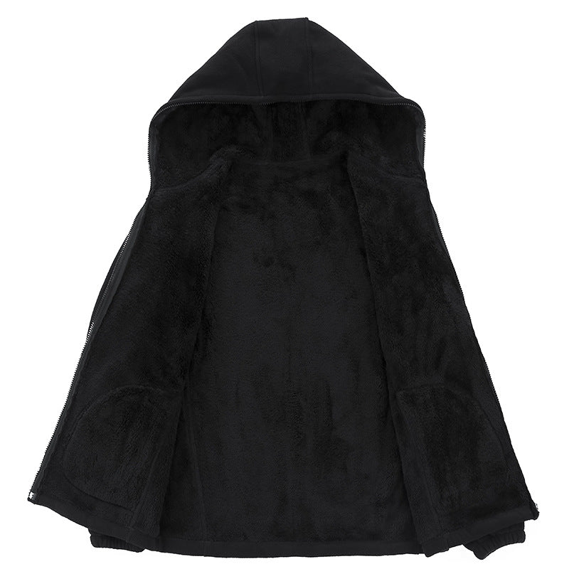 Fleece Hooded Jacket