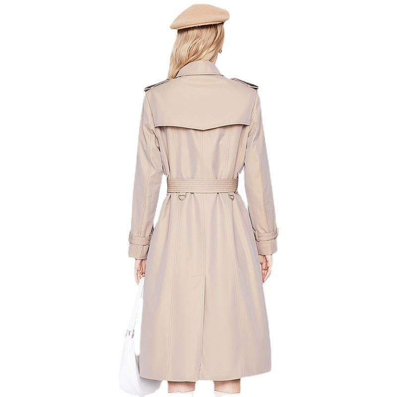 Slim Fit Windbreaker Trench
