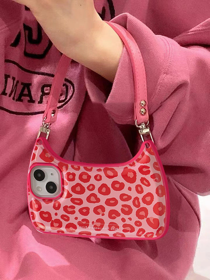 Leopard Print Phone Bag (I Phones Only)