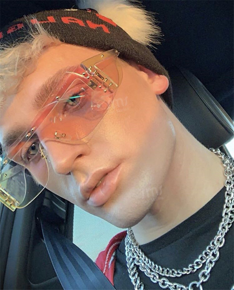 Supa Stylee Frameless Sunglasses