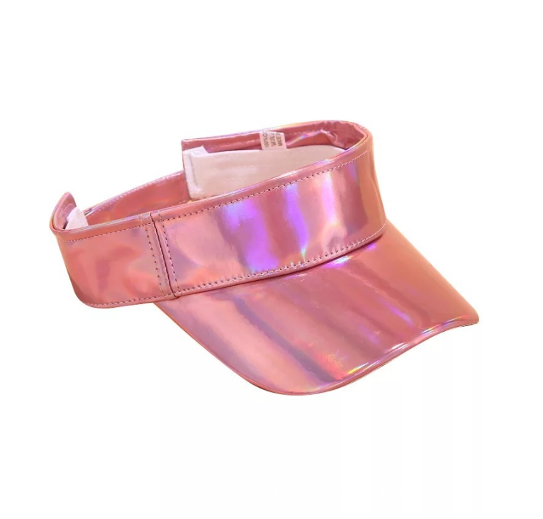 Faux Leather Adjustable Laser Visor