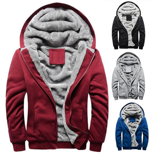 Thick Hooded Sweatshirt