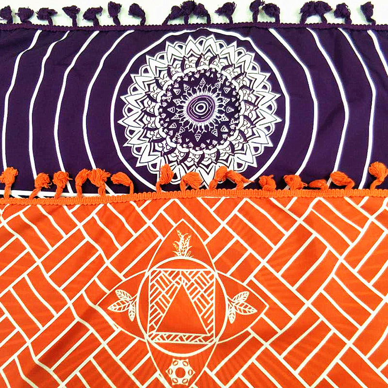 Bohemian Indian Mandala Blanket/Beach Yoga Mat