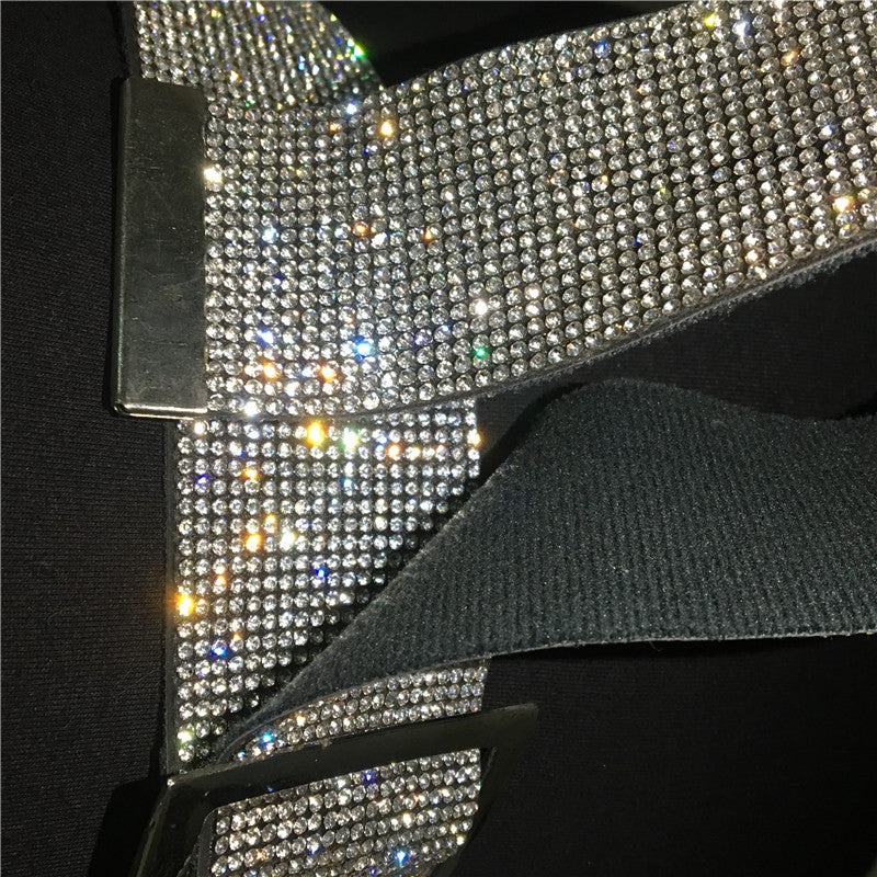Glittery Girdle Belt