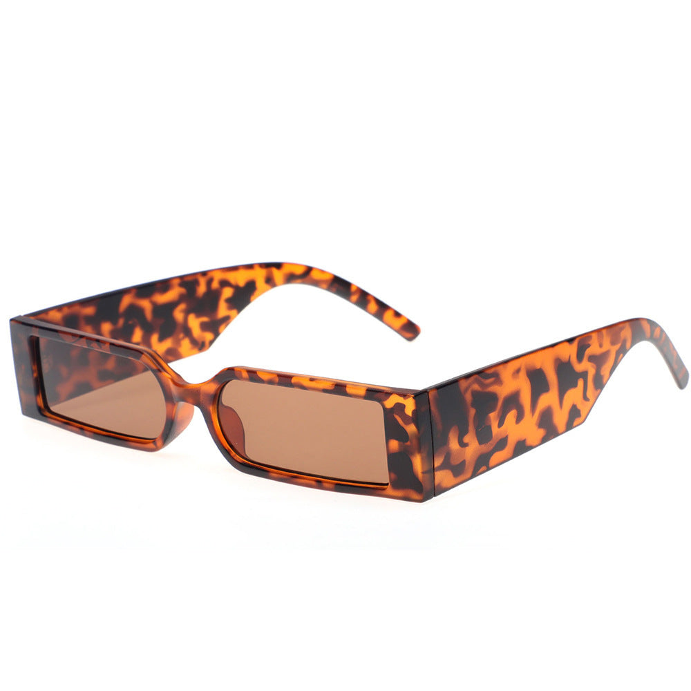 Small Square Frame Jelly Retro Sunglasses