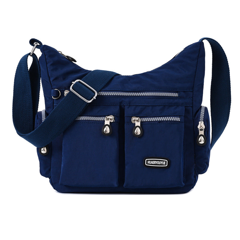 Multi Pocket Waterproof Adjustable Shoulder Crossbody Bag