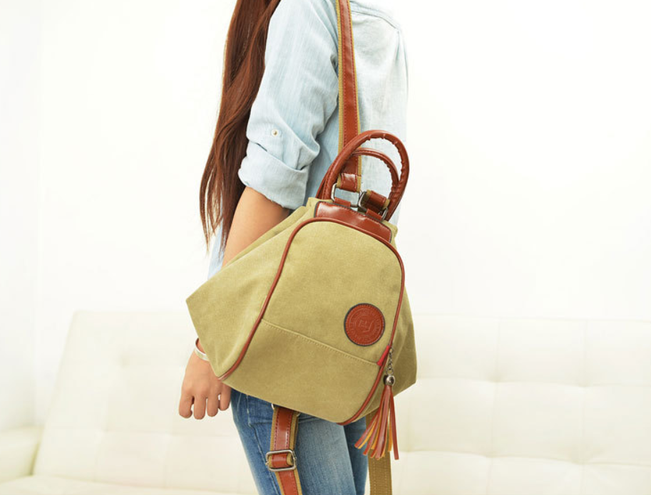 Emery Canvas Backpack
