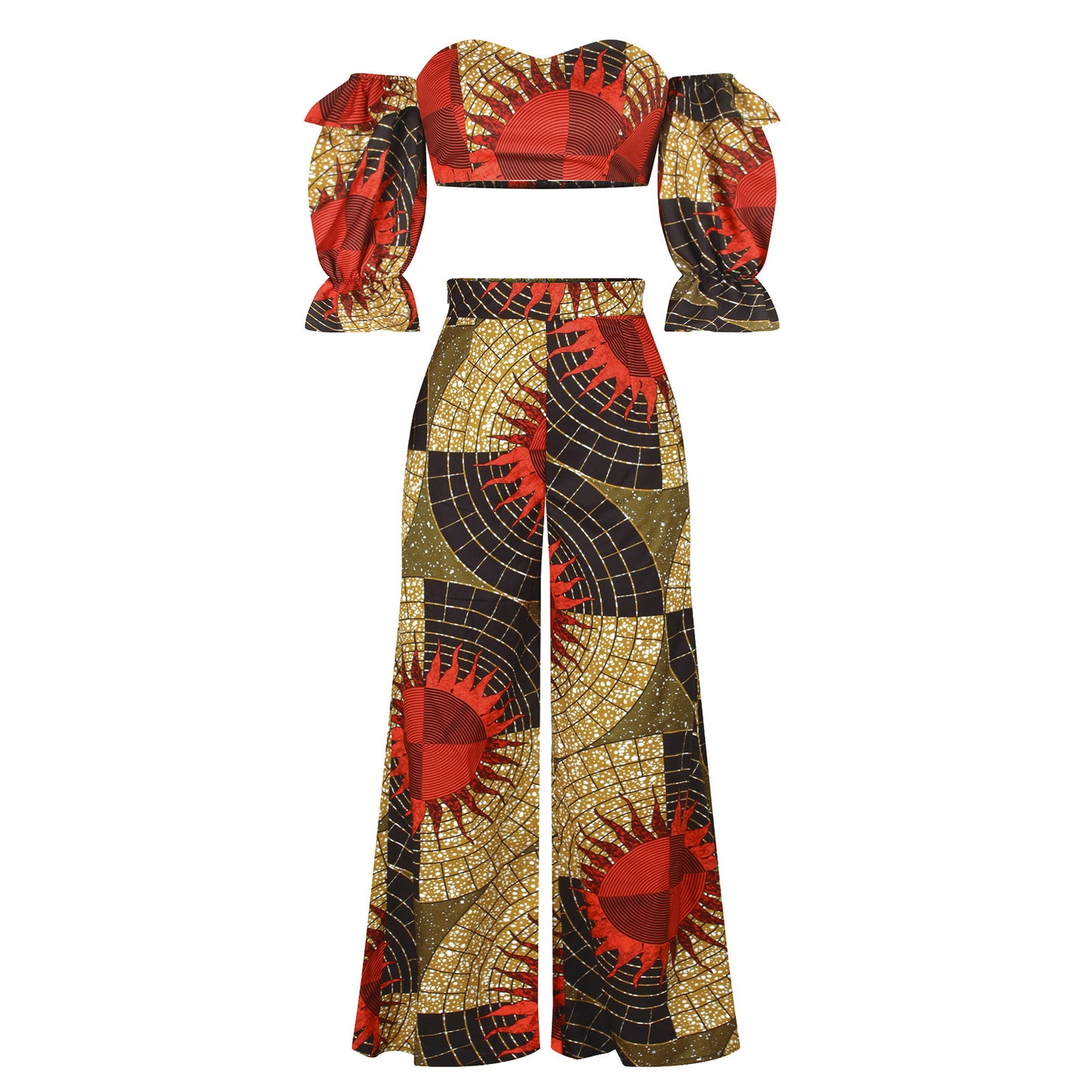 African Print Two Piece Set