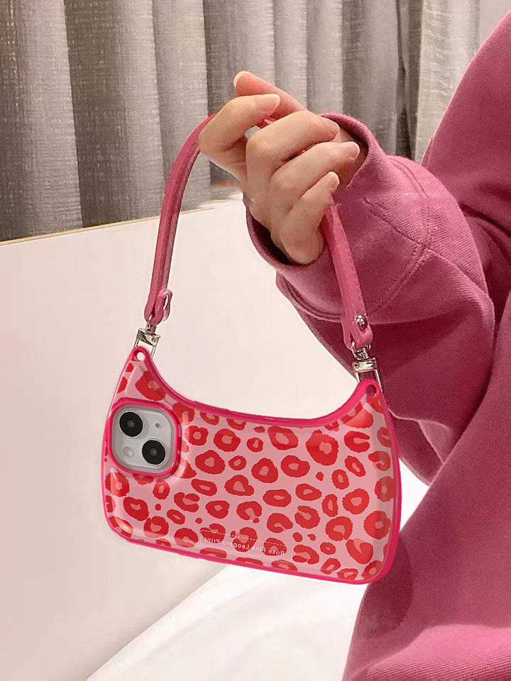 Leopard Print Phone Bag (I Phones Only)