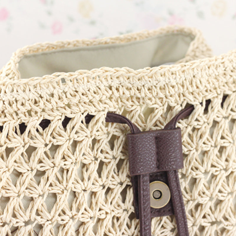 Classic Straw Bag/Backpack