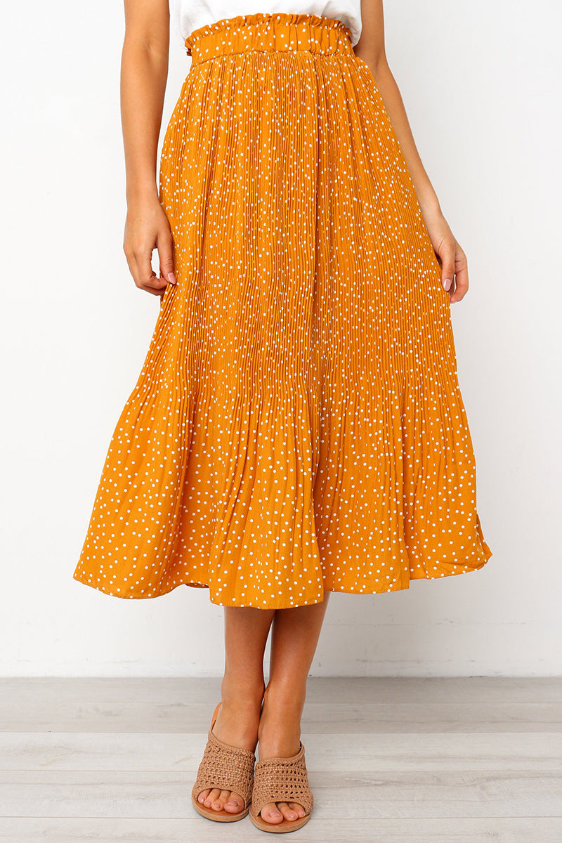 Street Hipster Pleated Skirt
