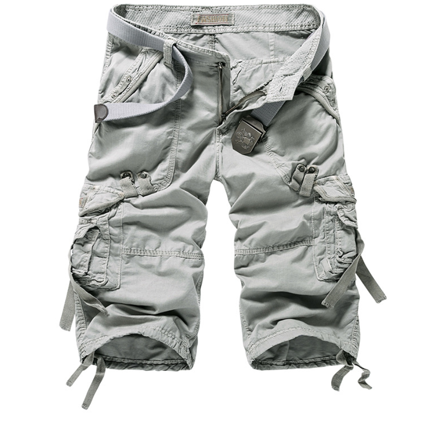Multi-pocket Short Pants