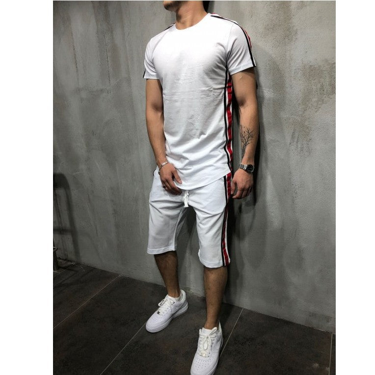 Side Striped Two Piece Activewear Set