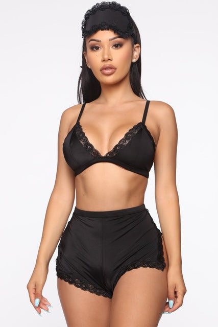 Lacey Bra & Panties Set