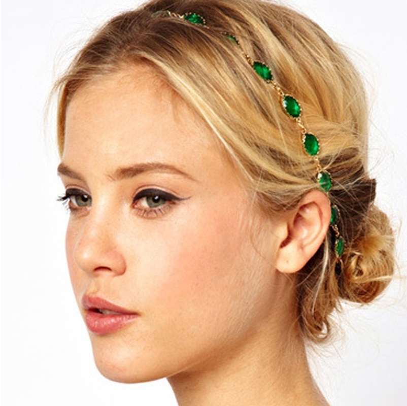 Oval Gem Hairband