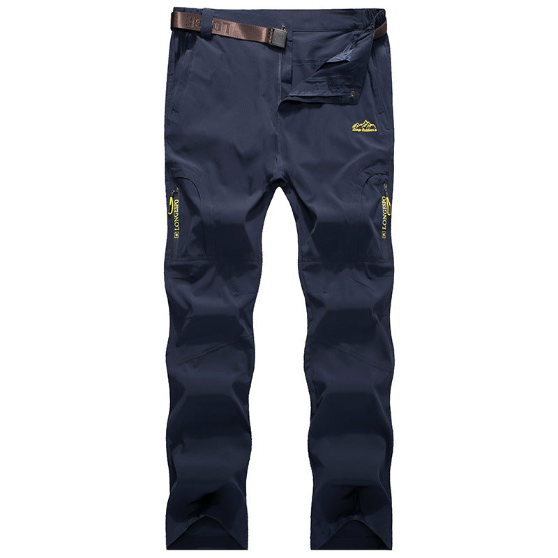 Quick-drying Hiking Pants w/belt