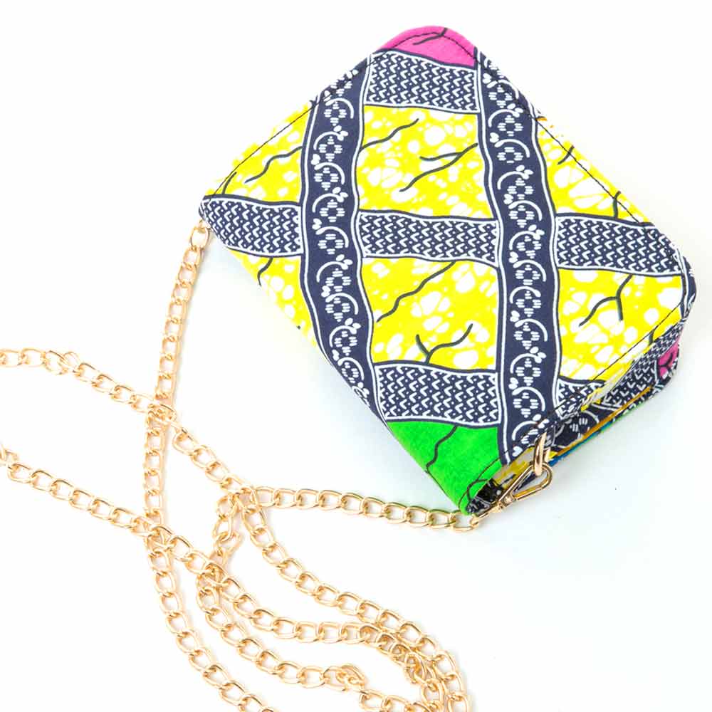 African Wax Print Bag