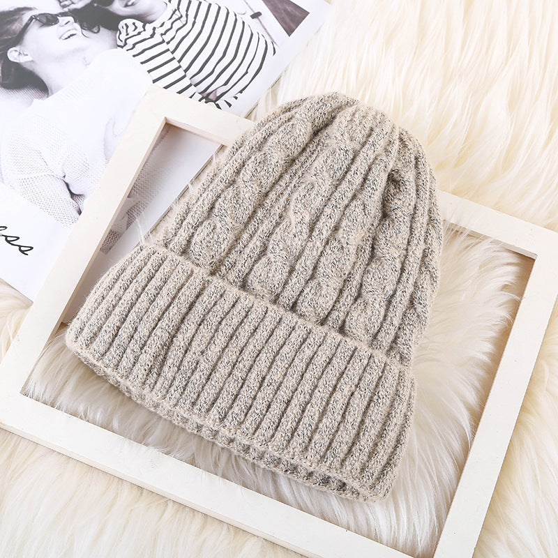 Mohair Wool Knitted Beanie