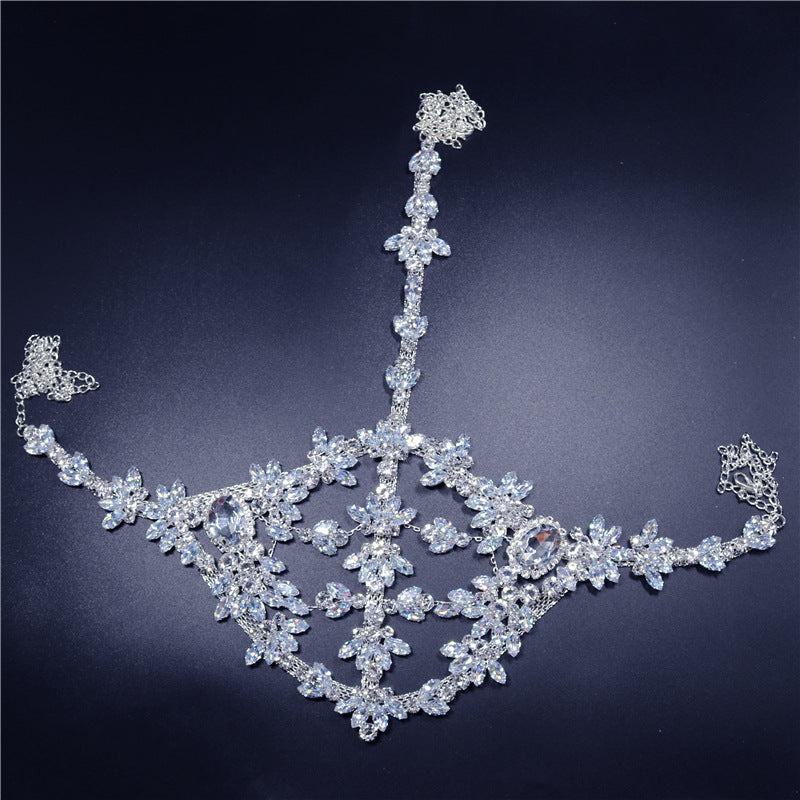 Rhinestone Crystal Masquerade Mask