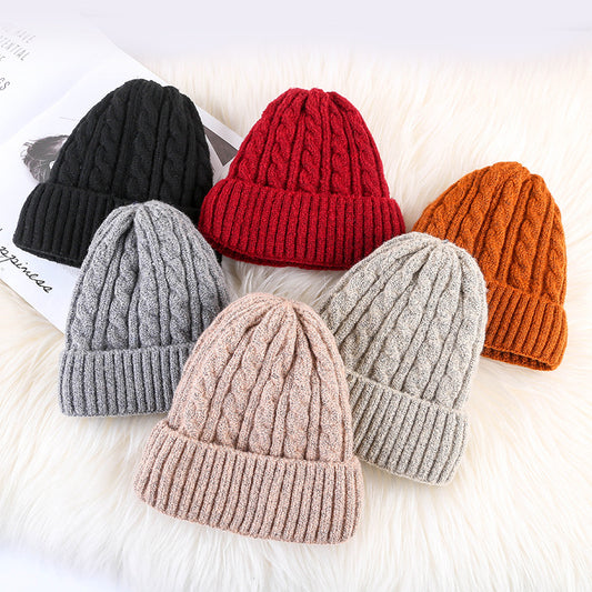 Mohair Wool Knitted Beanie