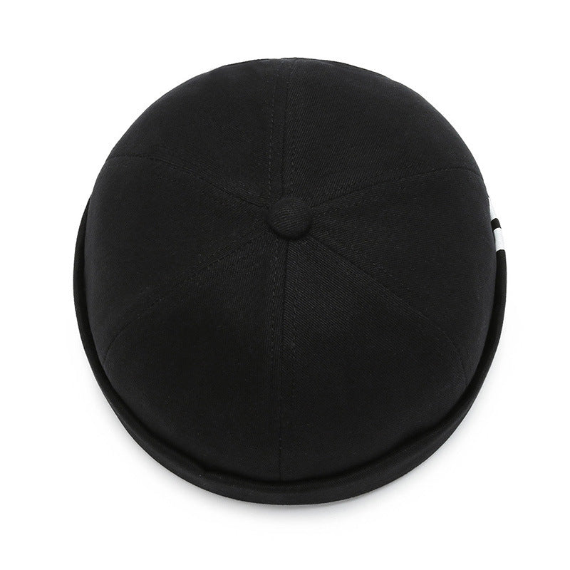 Trip Stripe Cotton Rimless Cap