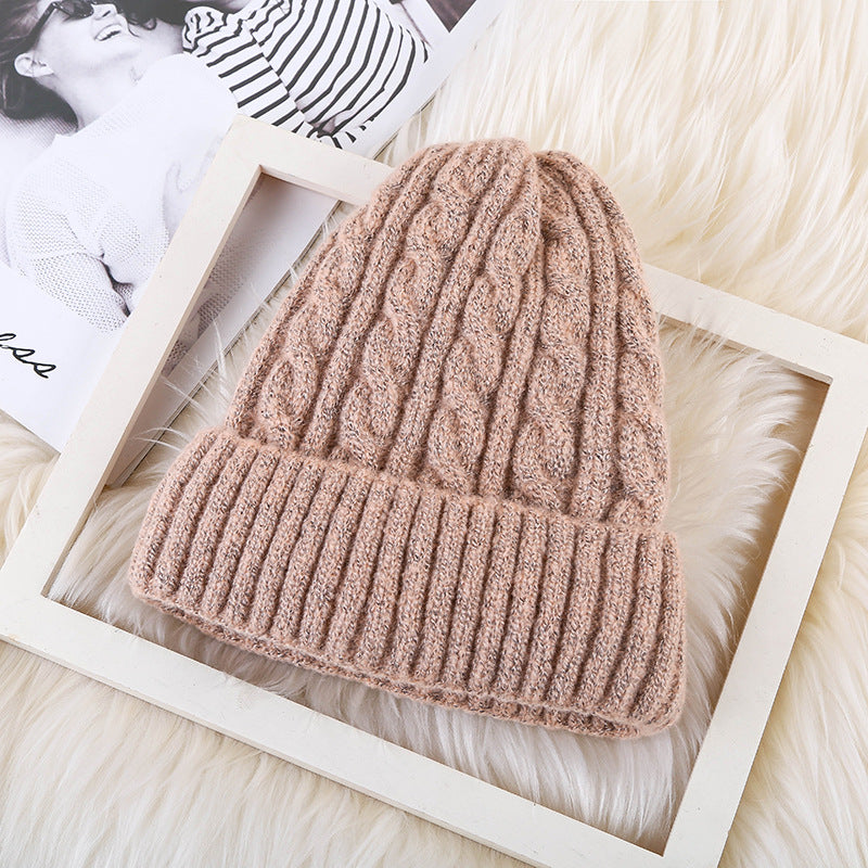Mohair Wool Knitted Beanie