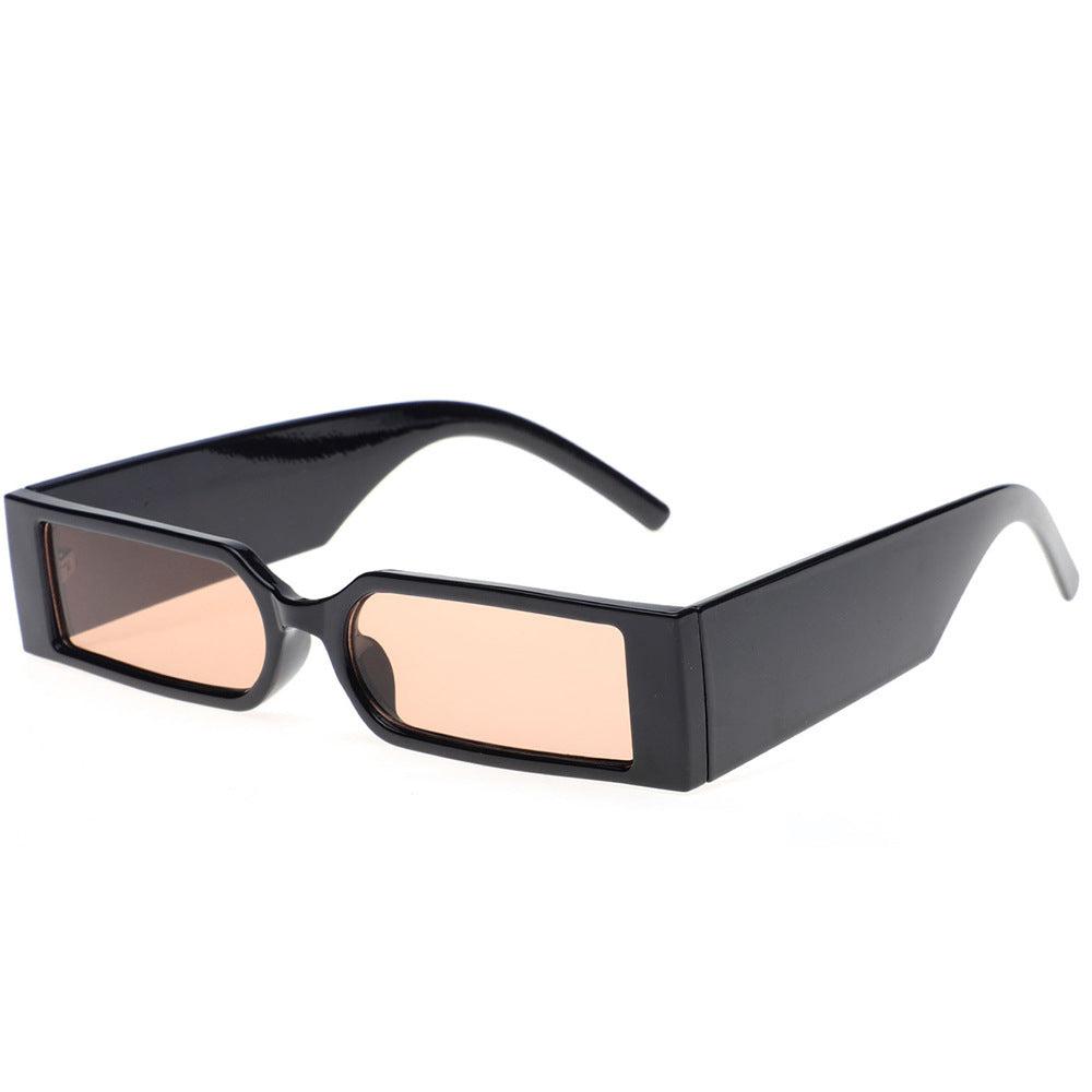 Small Square Frame Jelly Retro Sunglasses