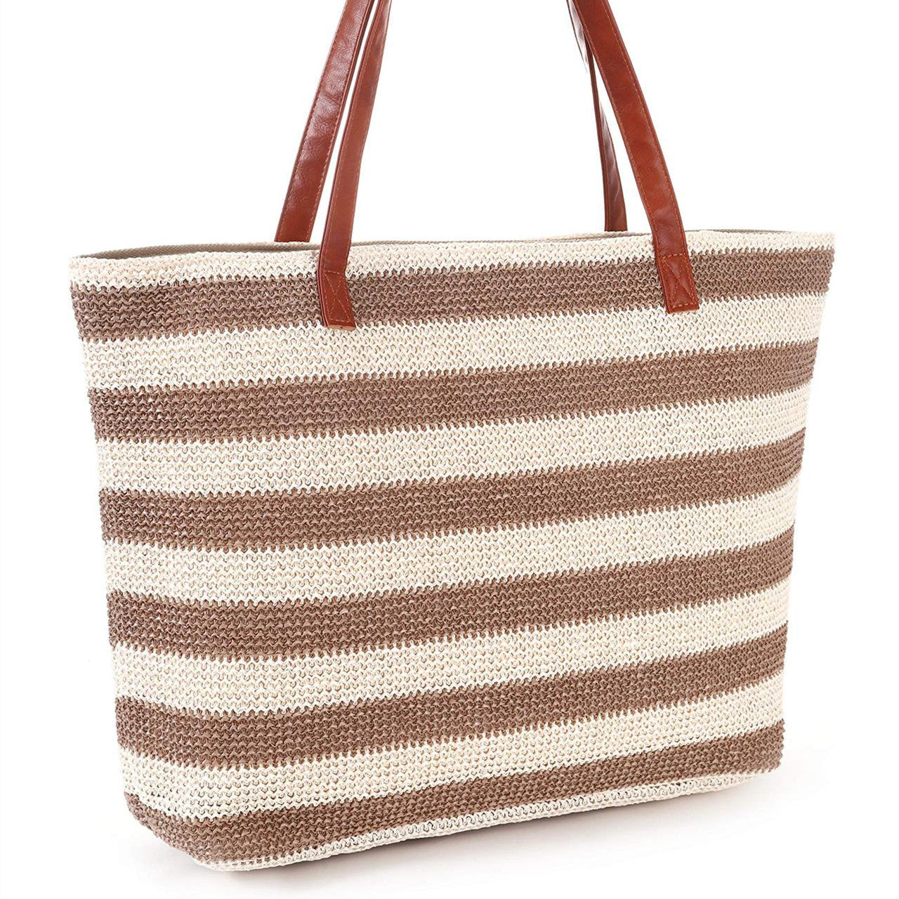 Striped Beach Bag