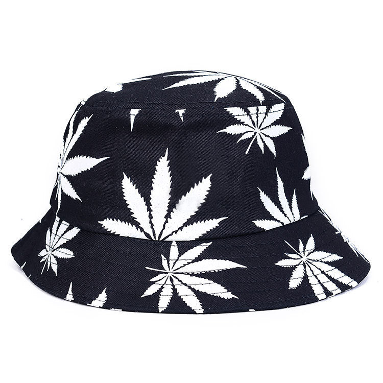Ganjah Leaf Foldable Bucket Hats