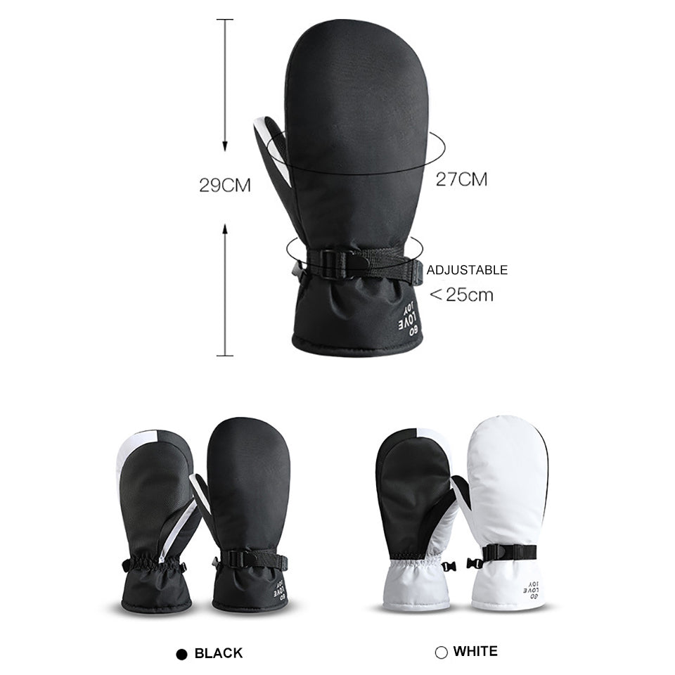 Go Love Joy Waterproof Ski Mittens