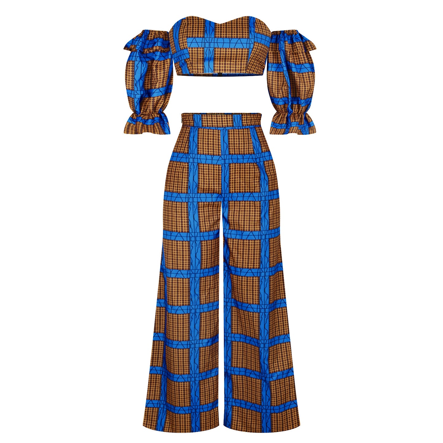African Print Two Piece Set