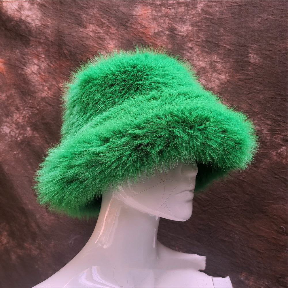 Funky Fuzzy Faux Fur Hat