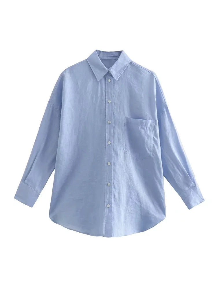 Elegant Single Breasted Shirt