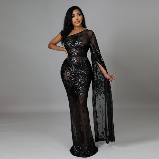 Nightclub Sequin Party Dress